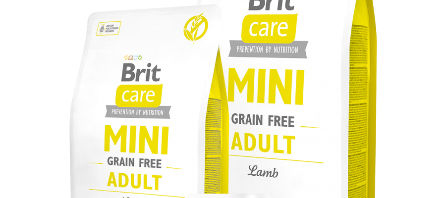 BRIT CARE MINI ADULT GRAIN FREE- LAMB